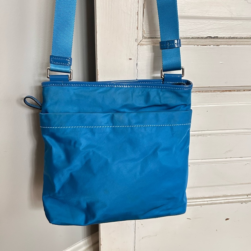 💙 Tumi Voyager Crossbody Bag - turquoise blue - Picture 3 of 8